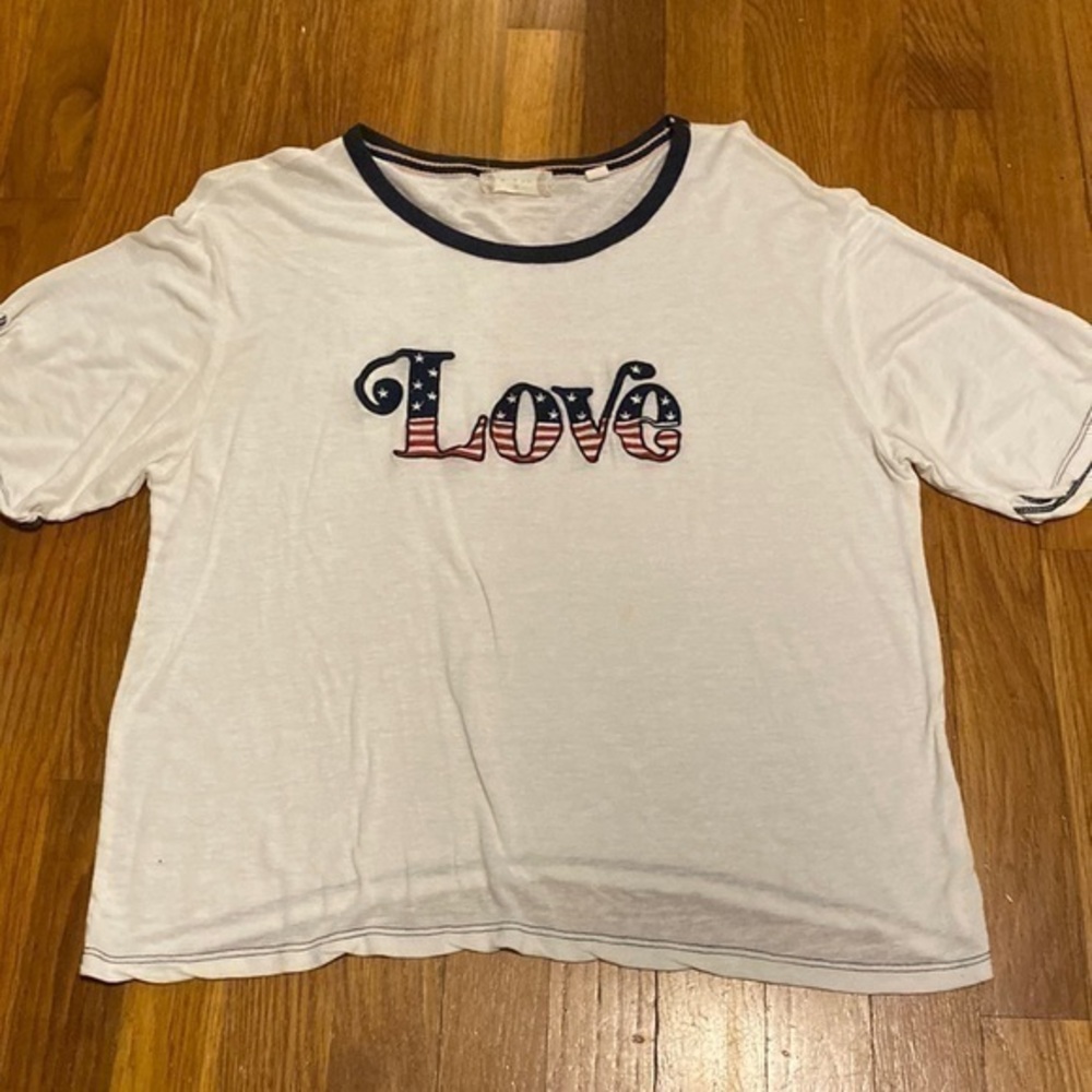 Alter’d State LOVE tee shirt. Size medium